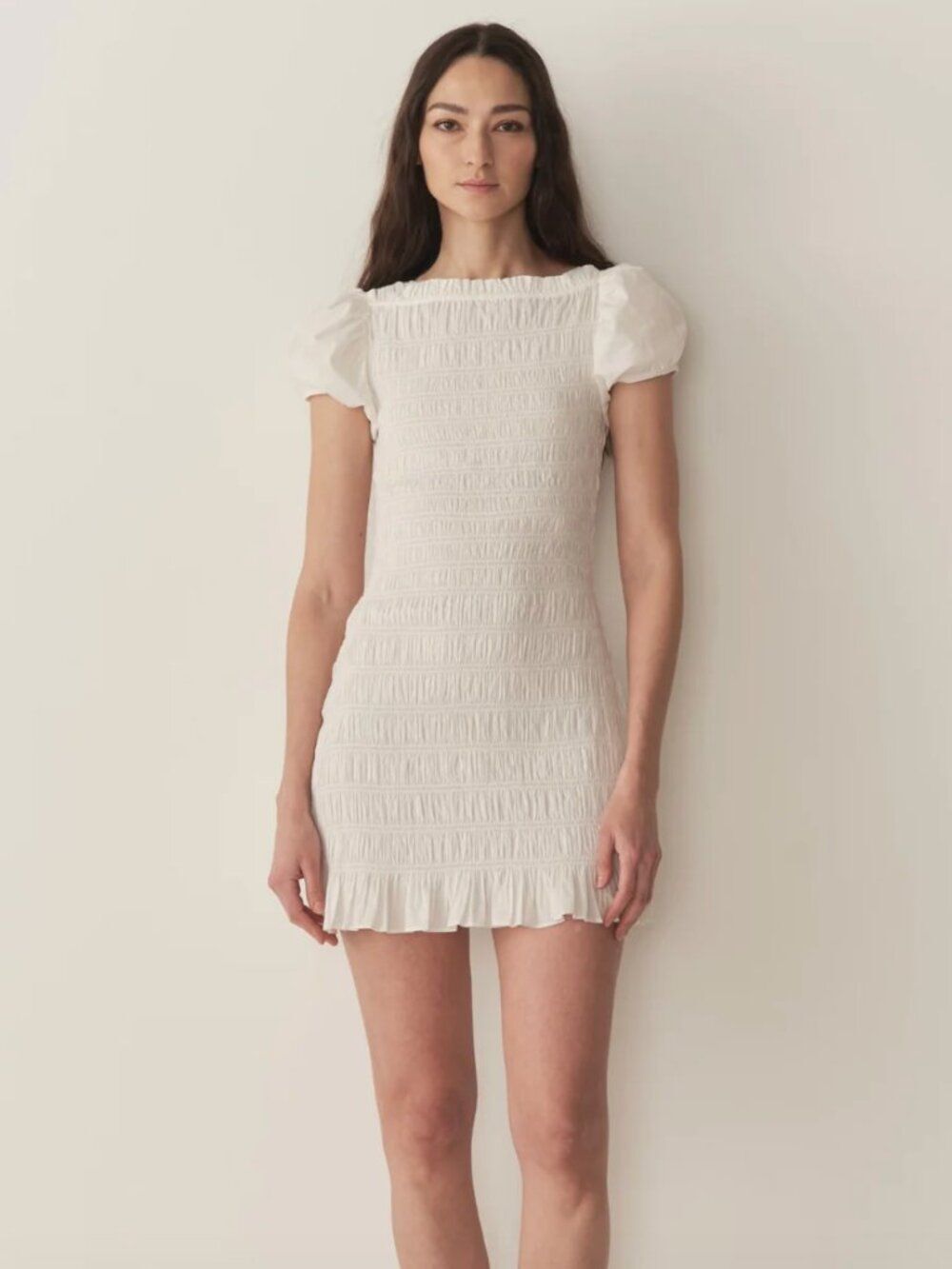 NWT Doen Rizzo Dress in Salt / S